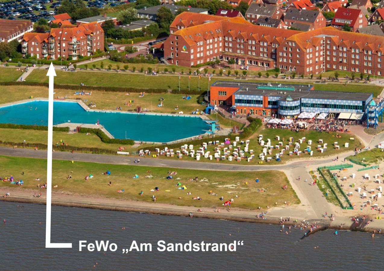 Ferienwohnung Residenz Am Sandstrand Norddeich Norden Exteriér fotografie