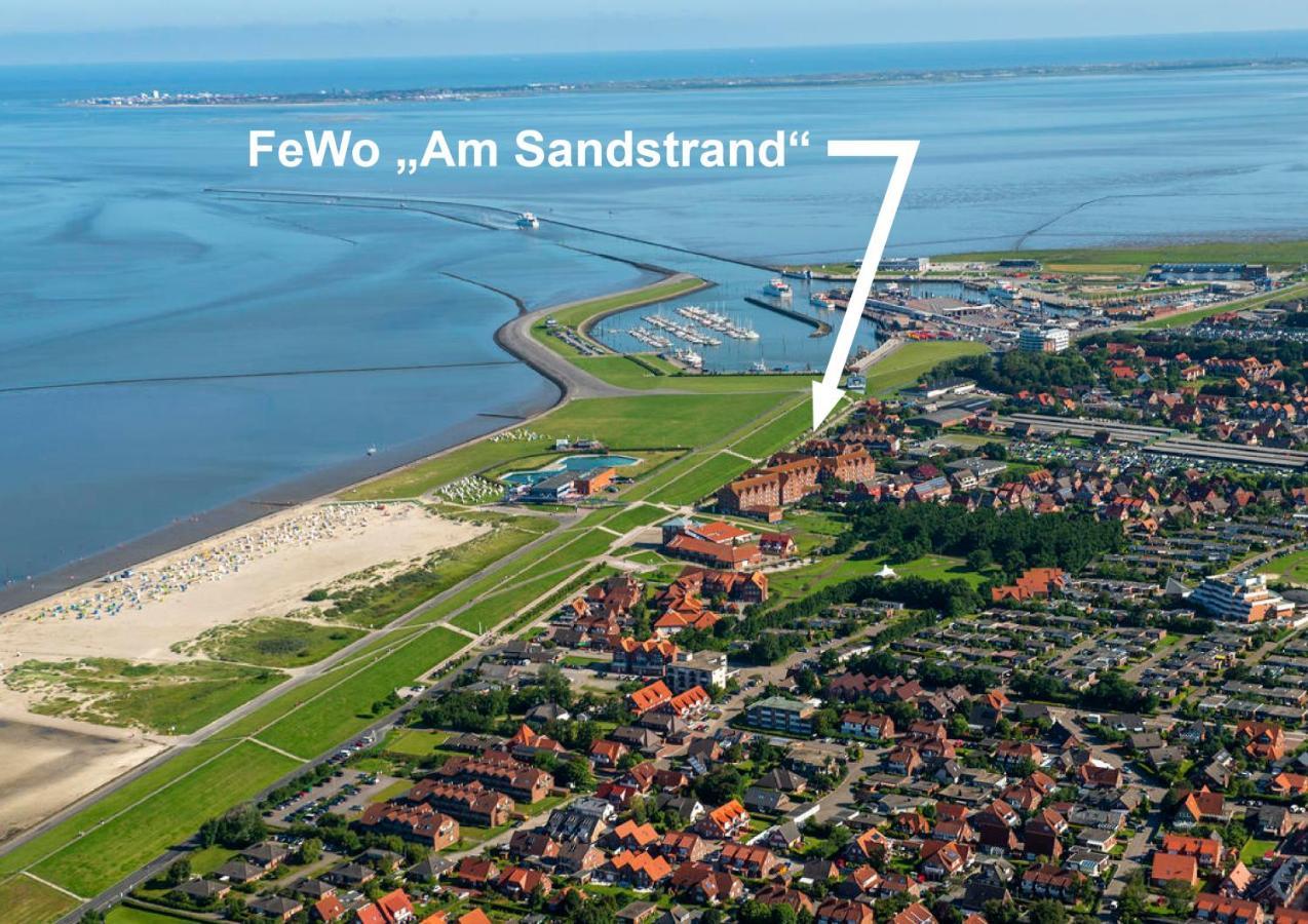 Ferienwohnung Residenz Am Sandstrand Norddeich Norden Exteriér fotografie