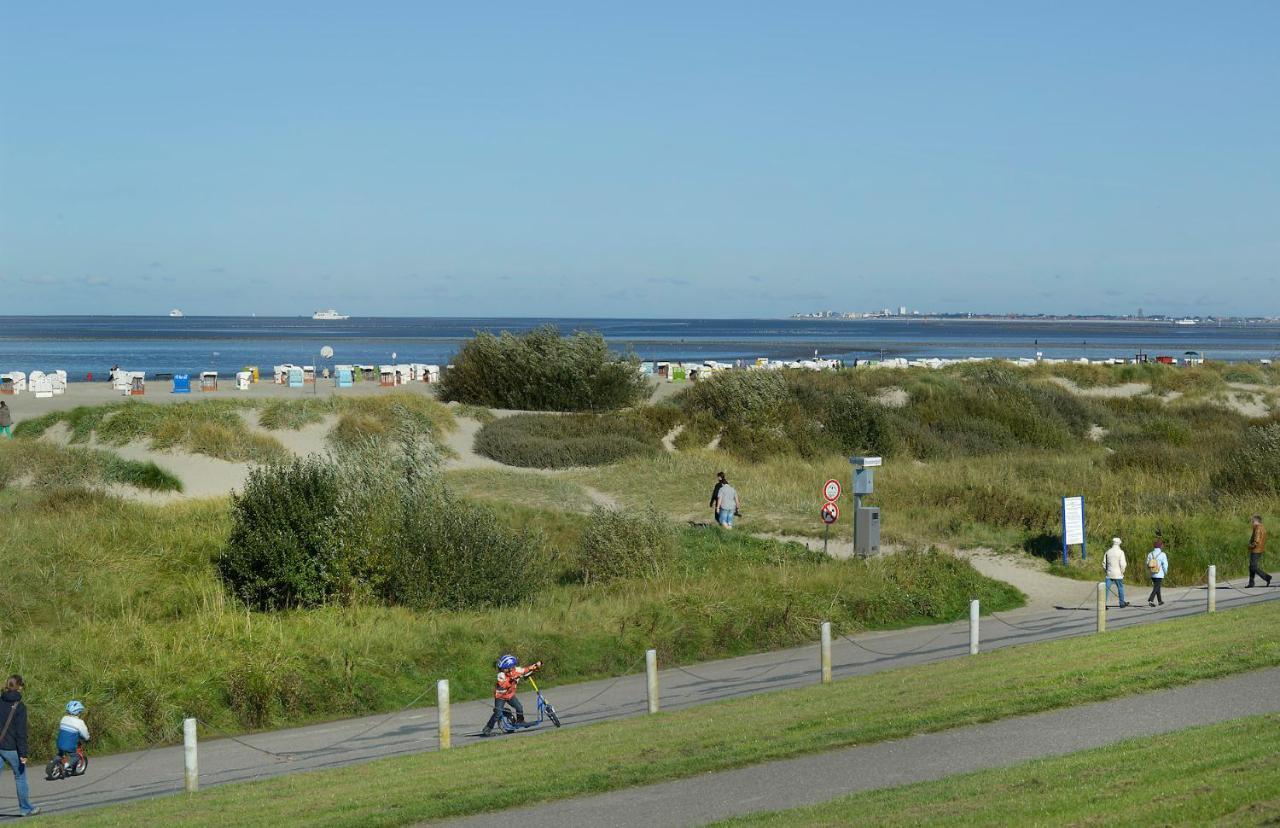 Ferienwohnung Residenz Am Sandstrand Norddeich Norden Exteriér fotografie